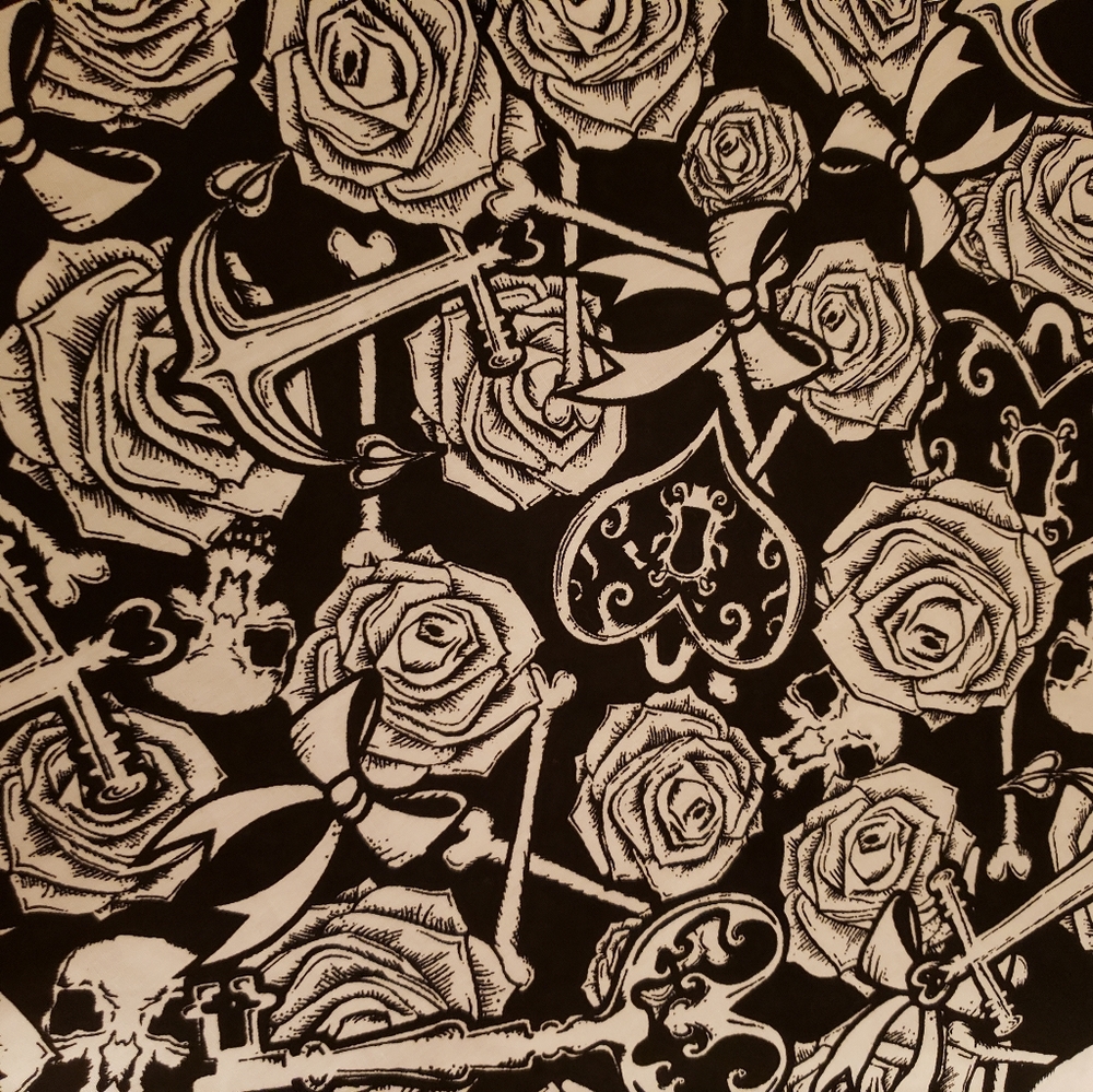 2XL Hell Bunny circle skirt